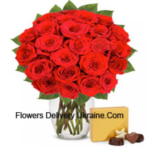 31 Rosas Vermelhas com Chocolates Importados