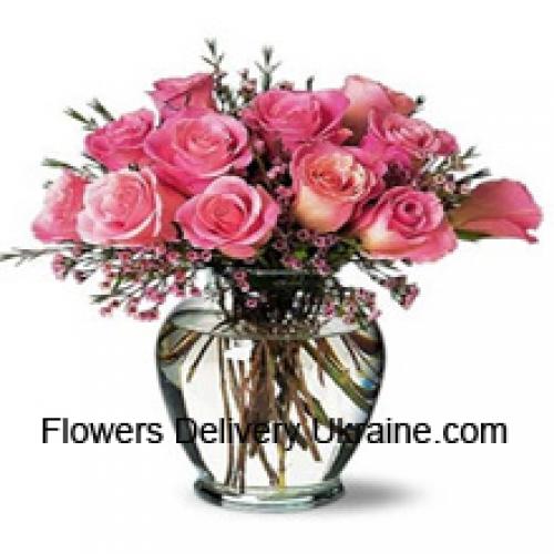 Alluring 11 Pink Roses