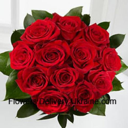 11 Rose Rosse Eleganti